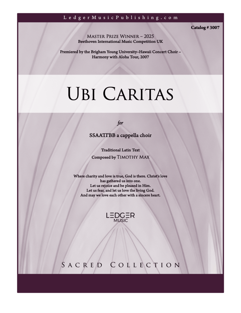 ubi caritas (catalog # 3007)