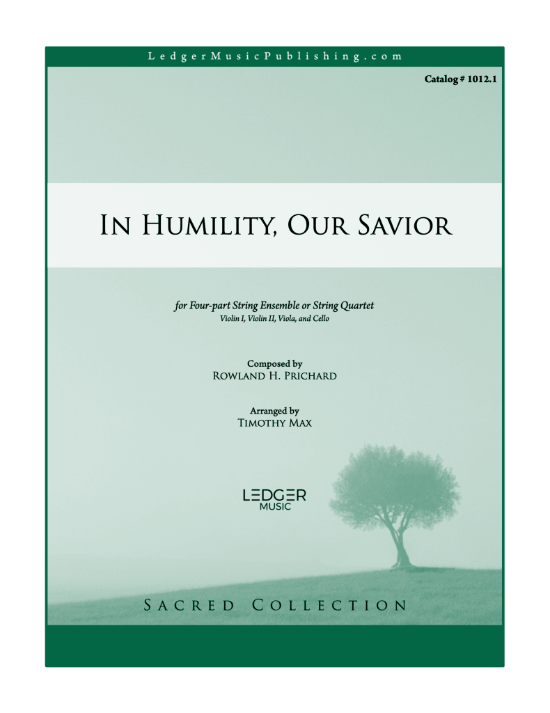 in humility, our savior